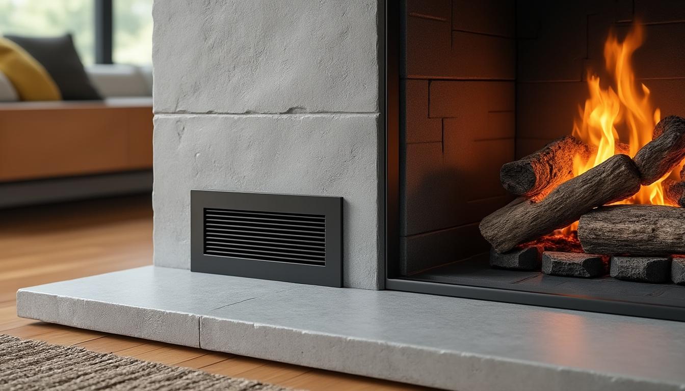 découvrez pourquoi et comment installer correctement une prise d'air pour cheminée à foyer ouvert afin d'assurer une combustion optimale et une meilleure sécurité dans votre habitation.