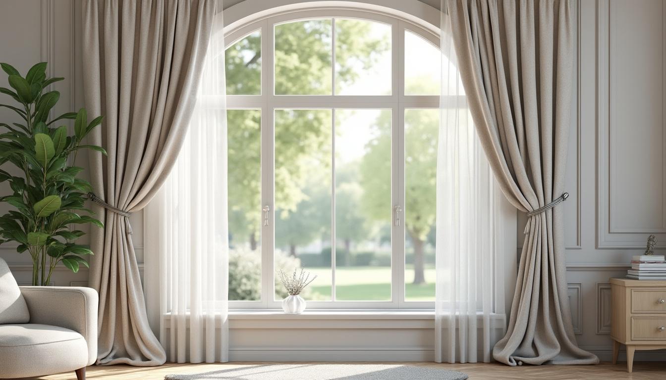 découvrez comment choisir et installer le bon rideau pour une fenêtre arrondie, avec nos conseils pratiques pour allier esthétique et fonctionnalité.